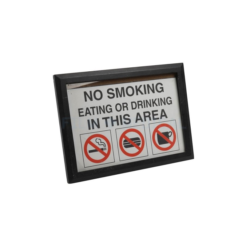 No Smoking Sign A4 Size Frame